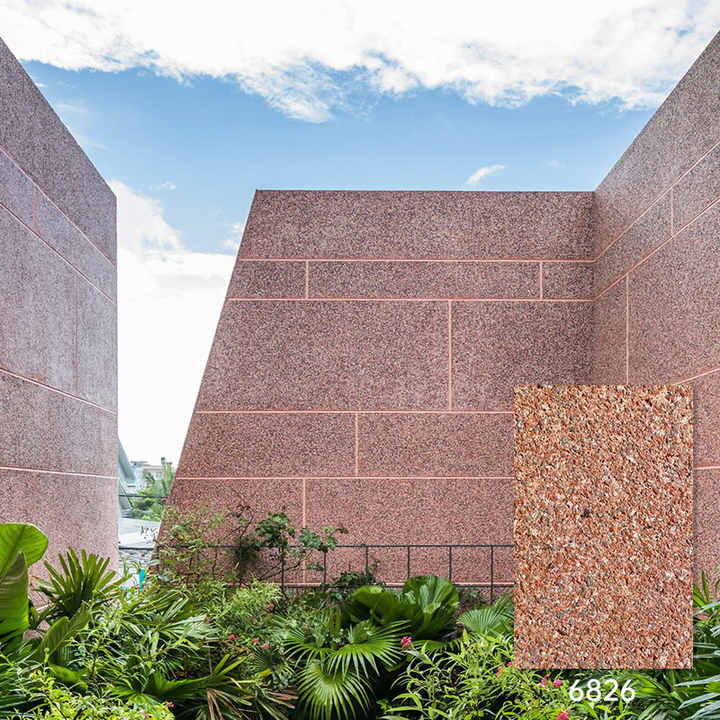 Tấm ốp tường đá mềm dẻo và tấm ốp xi măng khắc đá travertine