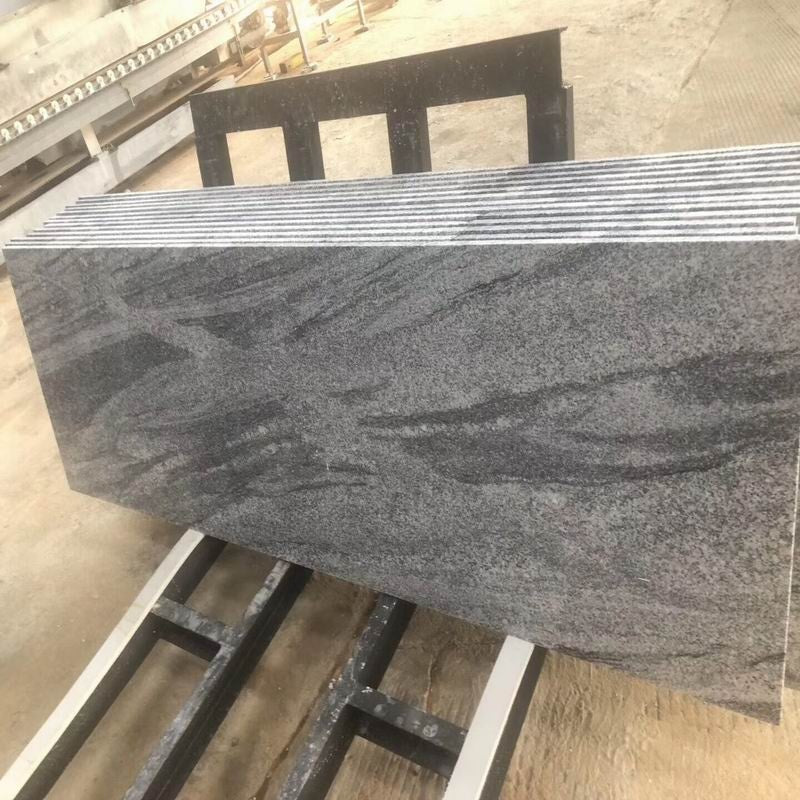 Tấm Đá Granite Juparana Sóng Nắng Xám Tro Cát