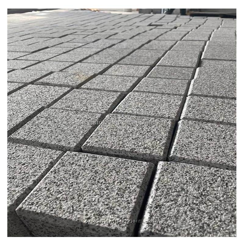 Đá Granite Khò Lửa G603 Xám Nhạt Thảm Lát Đá Cuội Gạch Lát Sàn Ngoài Trời Đánh Bóng Đá Bo Vỉa Hè Khối Đá Tự Nhiên