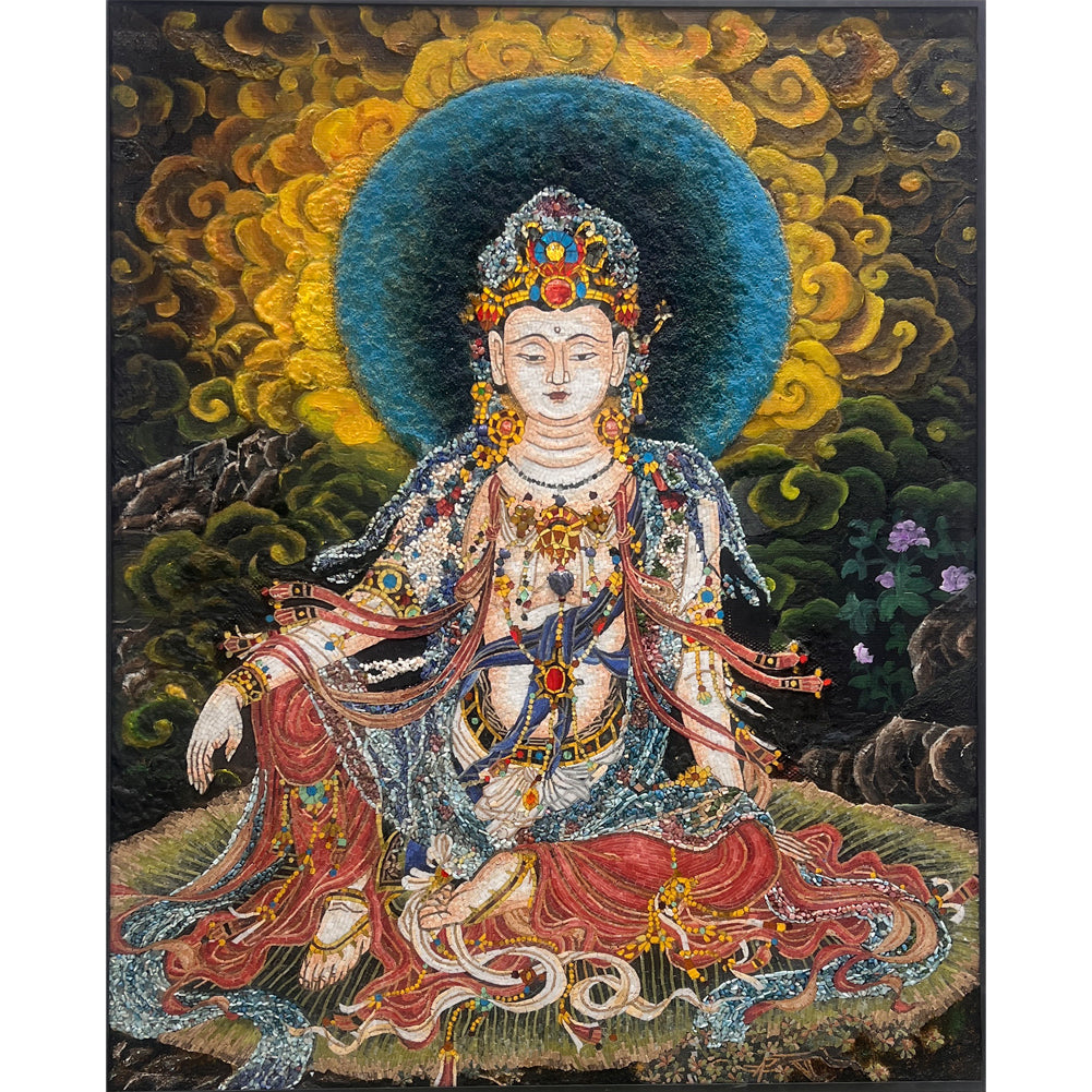 Tranh Kham Tuy Chinh Tuong Ton Giao Kinh Da Cam Thach