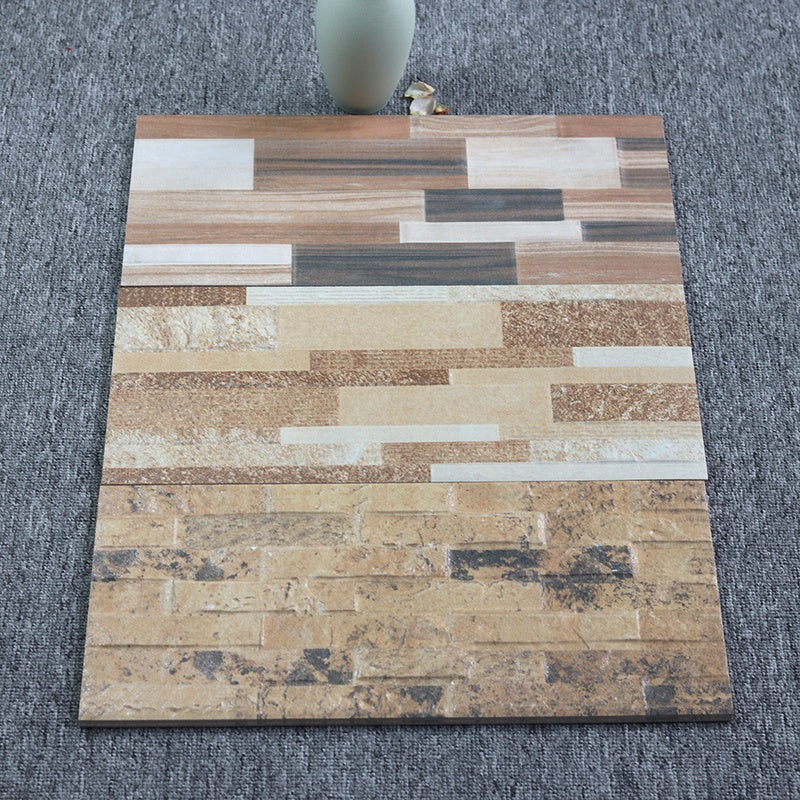 Gạch ốp tường ngoài trời phong cách Đồng quê Mỹ chống trượt chống thấm nước dùng cho sân vườn biệt thự sân thượng tường nền TV