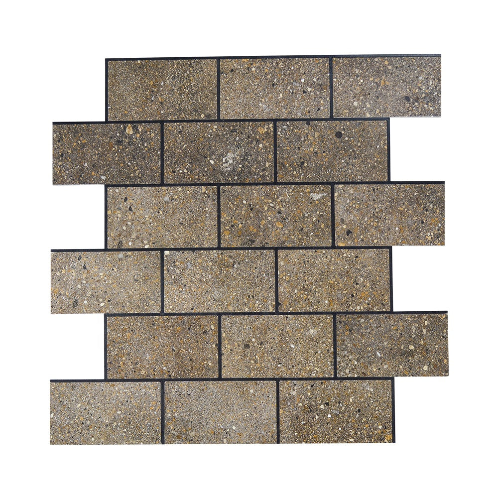 Gạch Ốp Tường Bếp Tự Dán Vân Đá Kiểu Thẻ Dày 4mm