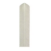Tấm ốp tường nhân tạo họa tiết lông vũ PU 3D, chiều cao toàn bộ, tấm ốp nội thất hiện đại, tấm ốp tường lớn bằng nhựa Polyurethane giả