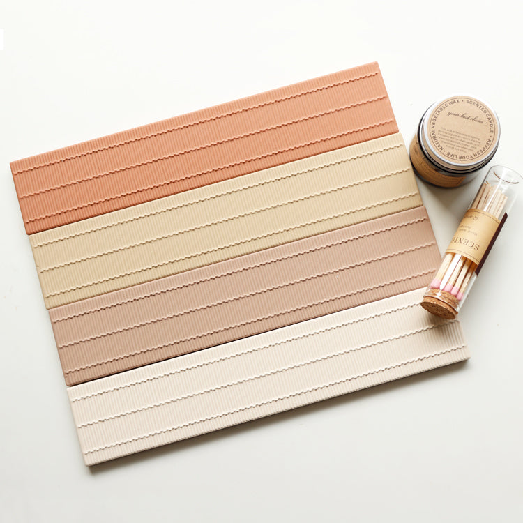 Gạch ốp tường gốm sứ mộc mạc thủ công