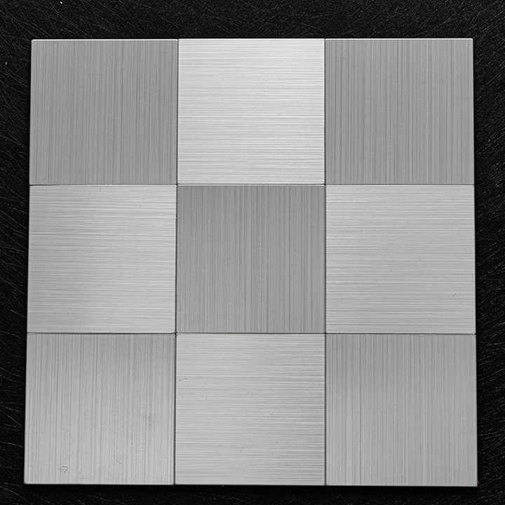 Gạch mosaic ốp tường bếp hình vuông thời trang chất lượng cao, bóc ra và dán