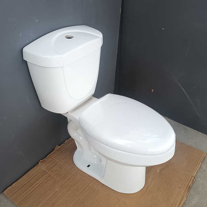 Thiết bị vệ sinh bằng gốm sứ chất lượng cao kiểu dáng hiện đại, bồn cầu siphonic, bồn cầu 2 khối tiêu chuẩn, bồn cầu gắn sàn