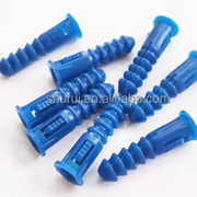 Tiêu chuẩn DIN Nhựa Mở Rộng Neo Xây Dựng Tường Neo Vít Cắm PE Nylon Vật Liệu Kẽm Xử Lý Bề Mặt Hộp Đóng Gói