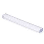 Khối vuông bằng nhựa CRL Clear 0,080&quot; X 1/4&quot; X 2&quot; dùng cho nhà bếp, phòng tắm, chất liệu Acrylic