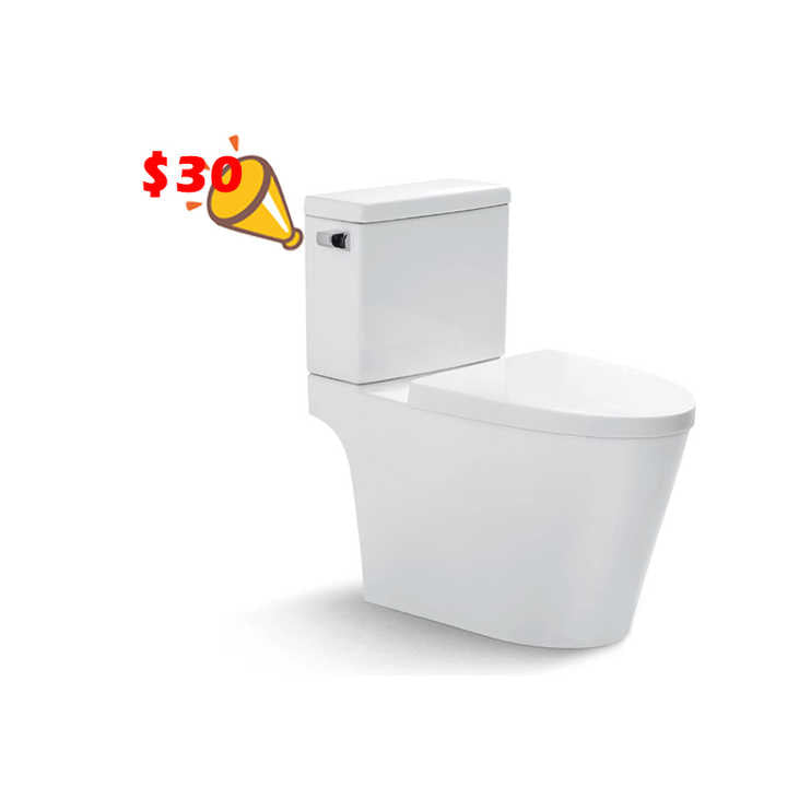 Dây xả siphon một mặt giá rẻ Medyag 300mm Bồn cầu cao thấp bằng gốm hai khối Inodoro