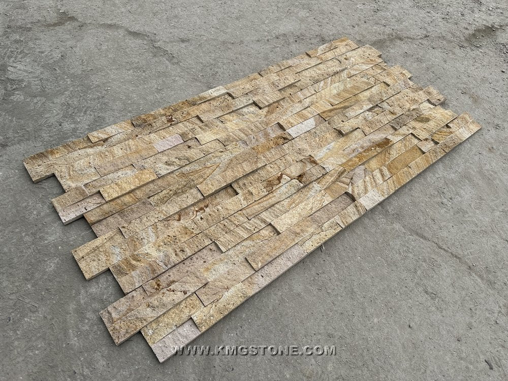 KMGSTONE Tấm ốp đá sa thạch vàng tự nhiên