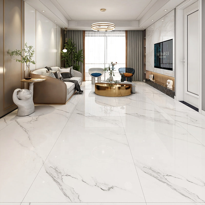 Phòng khách Bóng Đá cẩm thạch toàn thân Tấm lớn 900x1800mm Tấm ốp tường nền Một đá đa diện Phong cách hiện đại tối giản