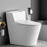 Bồn cầu xả Siphon kiểu dáng hiện đại, bồn cầu Commode, bồn cầu sứ lắp sàn, bồn cầu một khối Siphon cho phòng vệ sinh