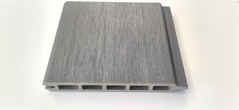 Tấm hàng rào composite gỗ nhựa bán lẻ cổ điển, khe hở nửa tấm, 6 foot, che chắn bán phần