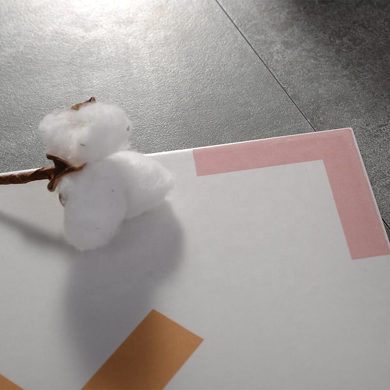 Thiết kế Gạch men Hồng Hiện đại 300x300mm Giá rẻ tại xưởng Gạch sứ họa tiết hoa đầy màu sắc Chống trượt cho sàn tường phòng tắm