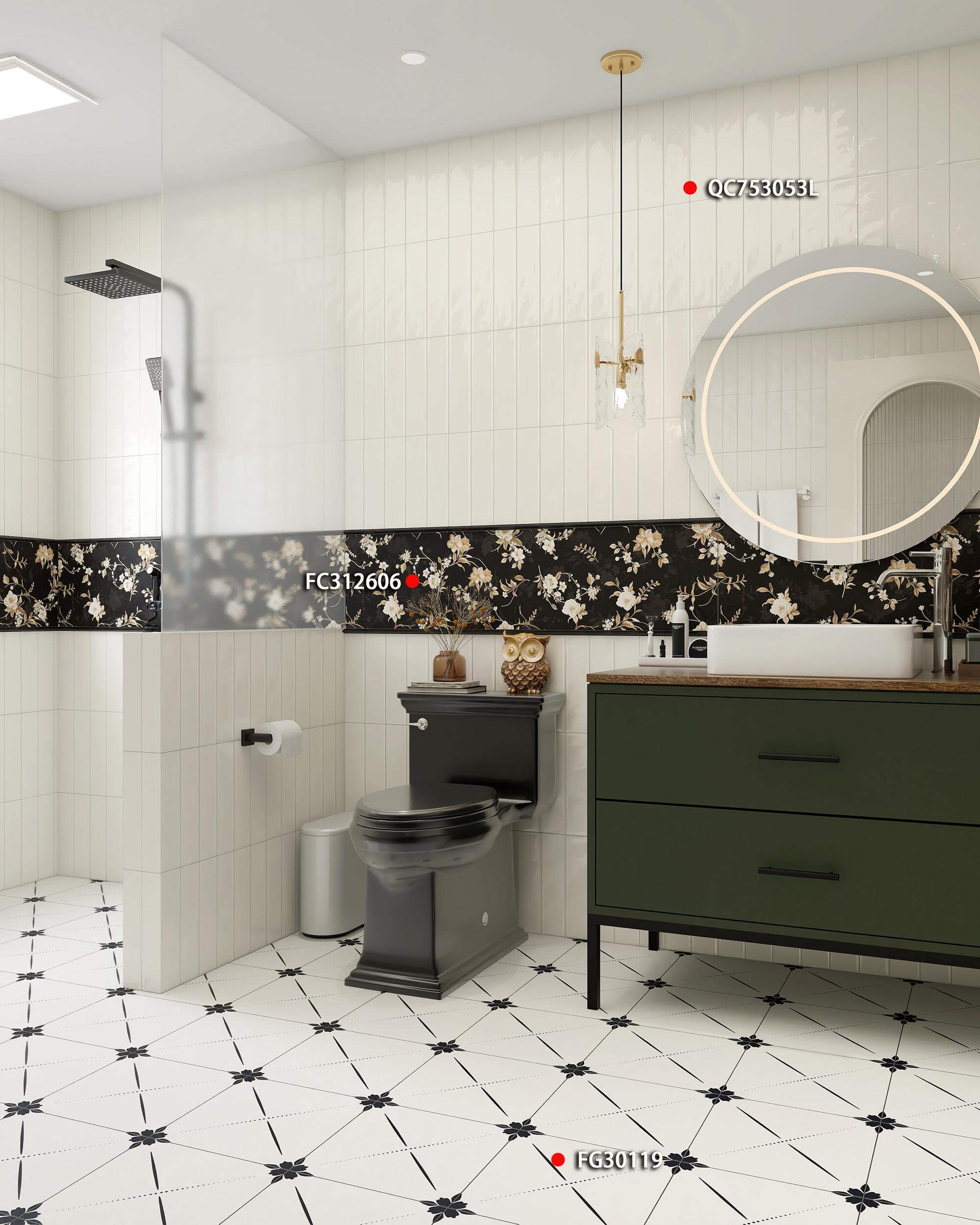 Gạch Mosaic Gốm Sứ Zellige Thủ Công cho Hồ Bơi, Tường Phòng Tắm, Phòng Khách, Sử Dụng Ngoài Trời – Chống Trượt, Độ Dày 8MM