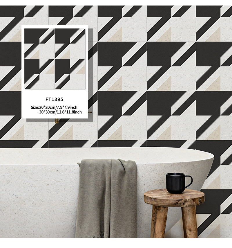 Jorunns FT1393 Sàn nhựa vinyl bóc dán tự dính thiết kế hiện đại, chống mài mòn, dễ dàng tự lắp đặt cho gia đình và văn phòng