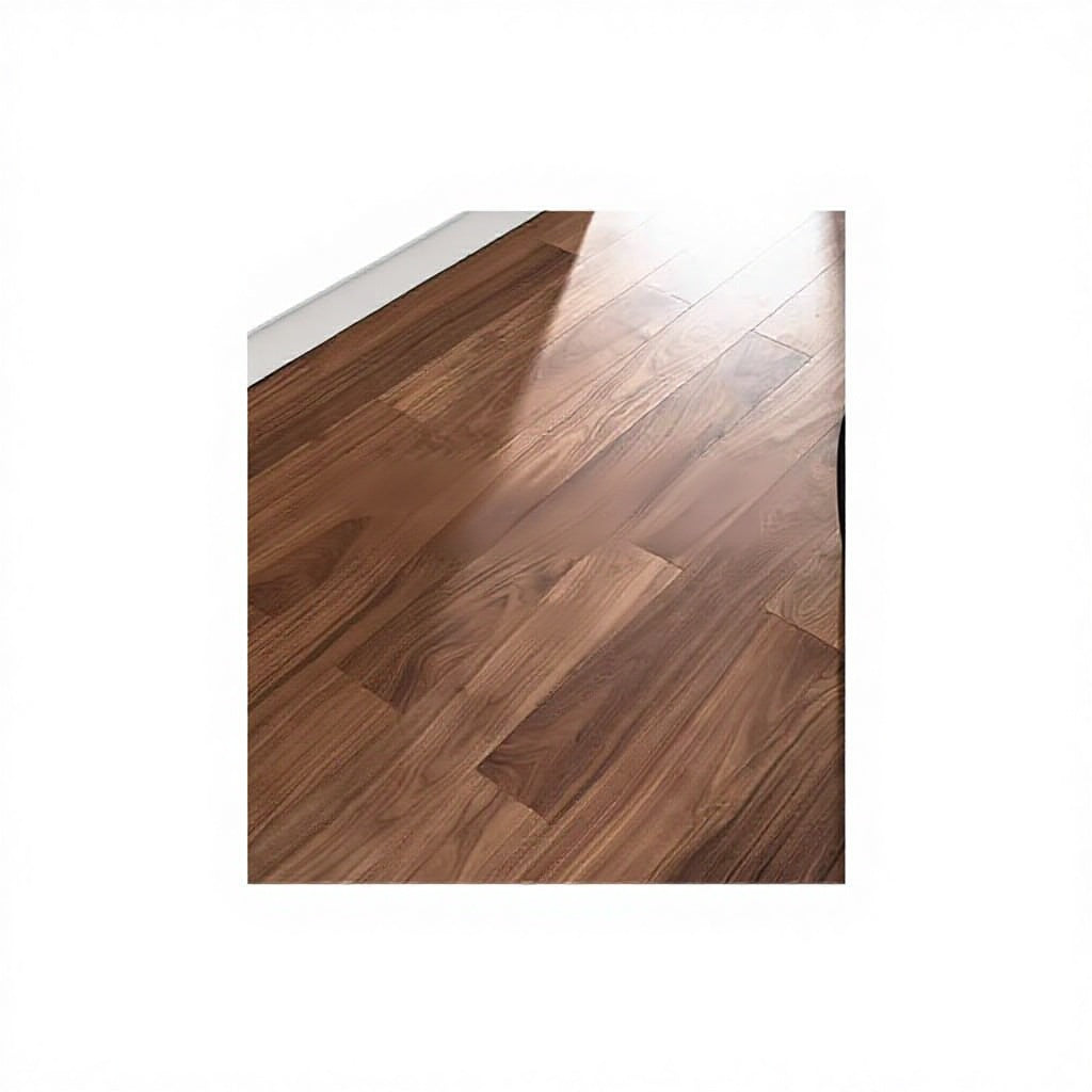 Ván sàn gỗ kỹ thuật sồi 3 lớp gỗ tự nhiên 1.9m Óc chó đen hèm khóa tương thích sưởi sàn phong cách Mỹ dùng cho nhà ở