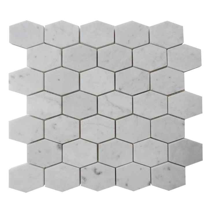 Gạch đá cẩm thạch lục giác dài tự nhiên cho nội thất Parquet Tính năng sản phẩm của công ty