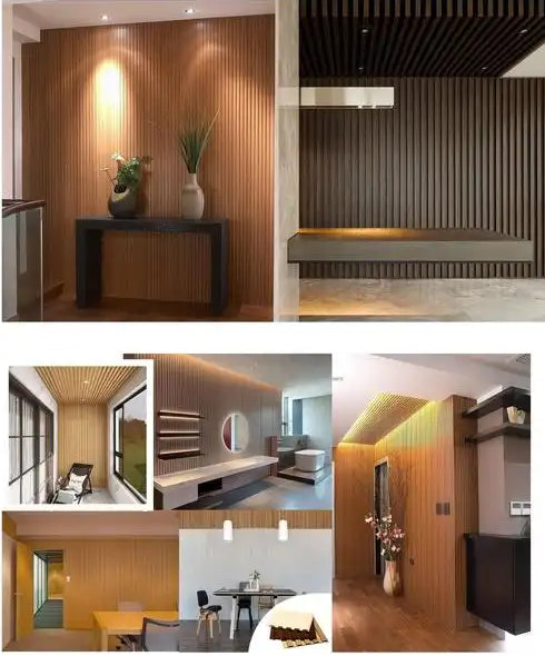Tấm ốp composite gỗ nhựa 3D hiện đại, mịn