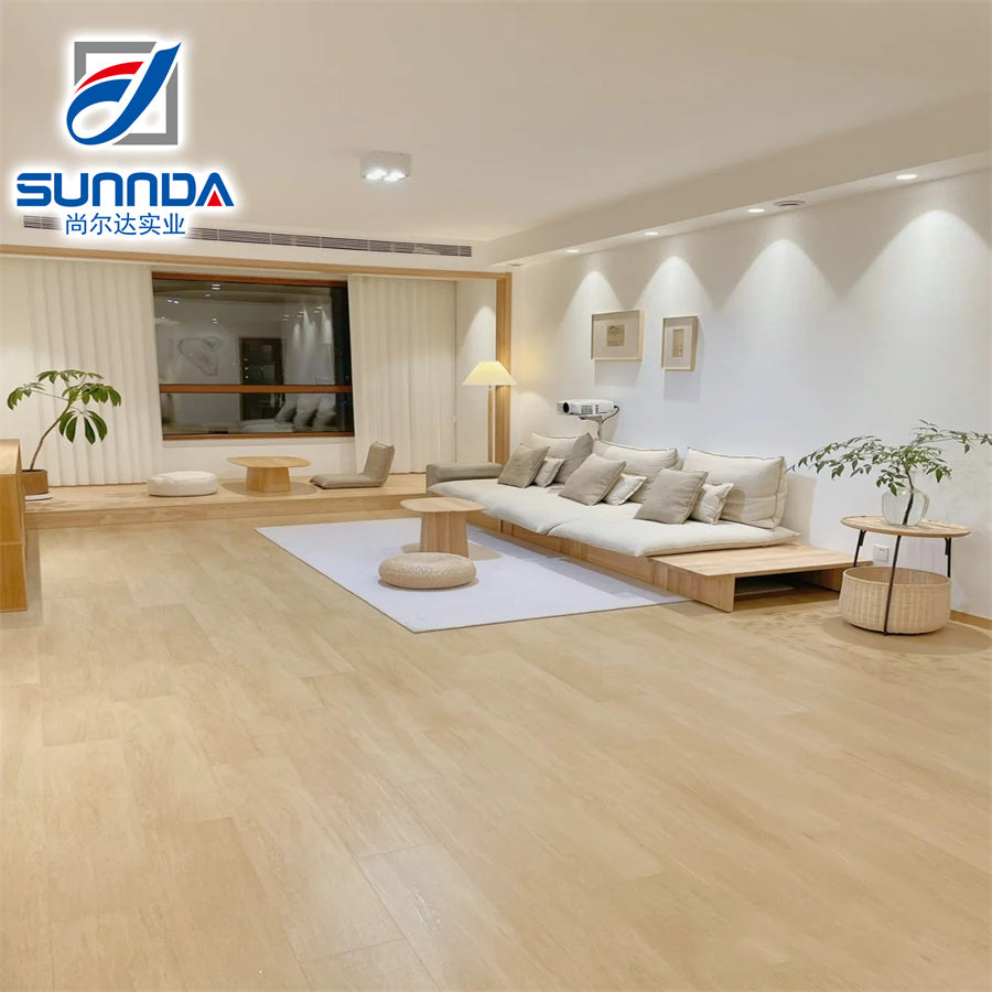 Gạch Sứ Vân Gỗ Cổ Điển Bề Mặt Mờ Hơi Nhám Chống Trượt Dùng Lát Sàn Ốp Tường Phòng Khách, Phòng Ngủ, Nhà Ở, Khách Sạn, Biệt Thự