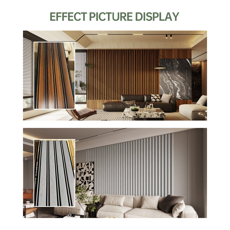 Tấm trần PVC chống cháy màu đen chất lượng tuyệt vời