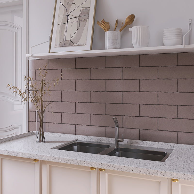Gạch thẻ sứ tráng men hình chữ nhật 75x300mm ốp tường phòng tắm và bếp