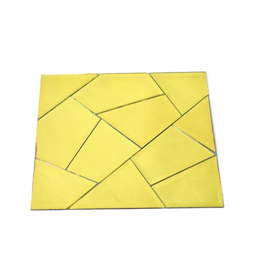 Mosaic Vuông Kính Trang Trí Họa Tiết Chất Lượng Cao Ốp Tường