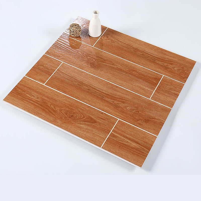 Gạch lát sàn 600x600mm vân đá cẩm thạch nâu đậm, tấm dán tự dính chống thấm nước vân gỗ trang trí cho phòng ngủ, bếp, tường