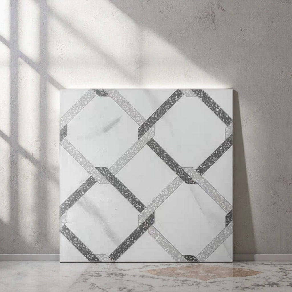 Bán Sỉ Gạch Mosaic Ceramic Bóng 300x300mm Chống Thấm Giá Rẻ Phật Sơn Ốp Tường, Lát Sàn, Phòng Tắm