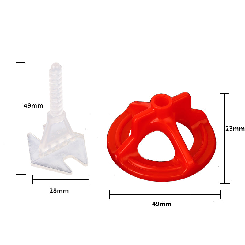 Khóa và nêm hệ thống cân bằng gạch nhựa 1.5mm