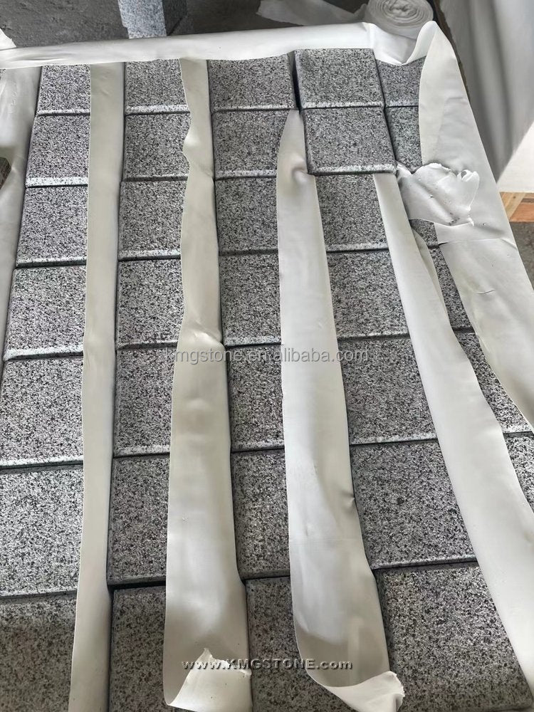 Đá Granite Khò Lửa G603 Xám Nhạt Thảm Lát Đá Cuội Gạch Lát Sàn Ngoài Trời Đánh Bóng Đá Bo Vỉa Hè Khối Đá Tự Nhiên