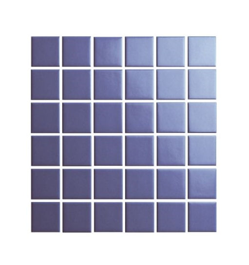 Gạch Mosaic Gốm Sứ Vuông Xanh Dương Hiện Đại Chống Nước