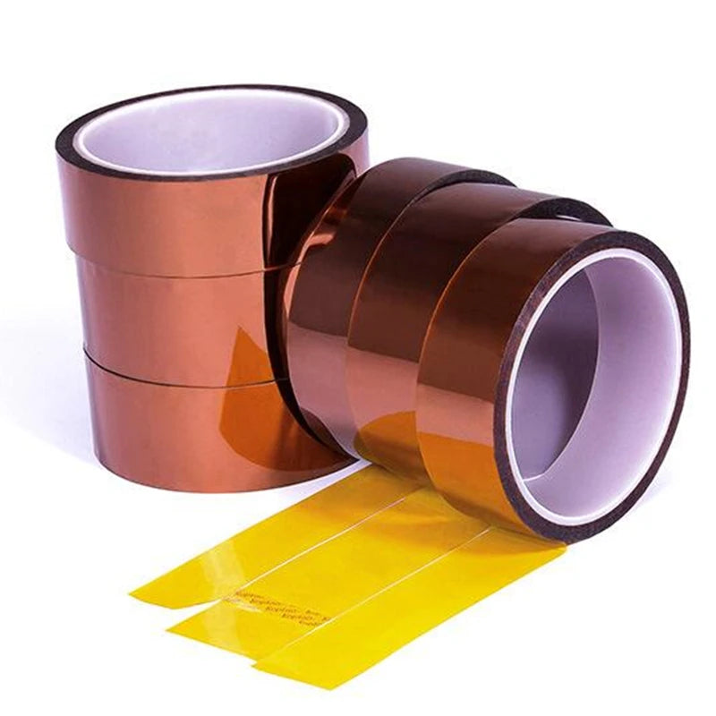 Băng Kapton 3 30mm Dán Điện Polyimide Chịu Nhiệt Cho PCB