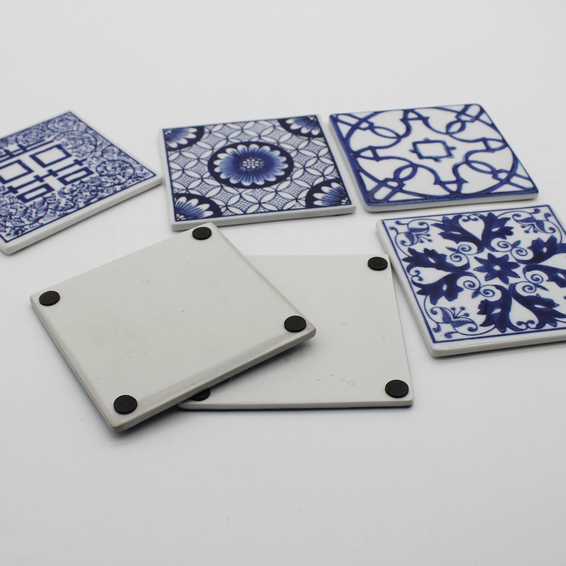 Gạch Men Trang Trí Xanh Trắng - Sắc Màu Ngôi Nhà