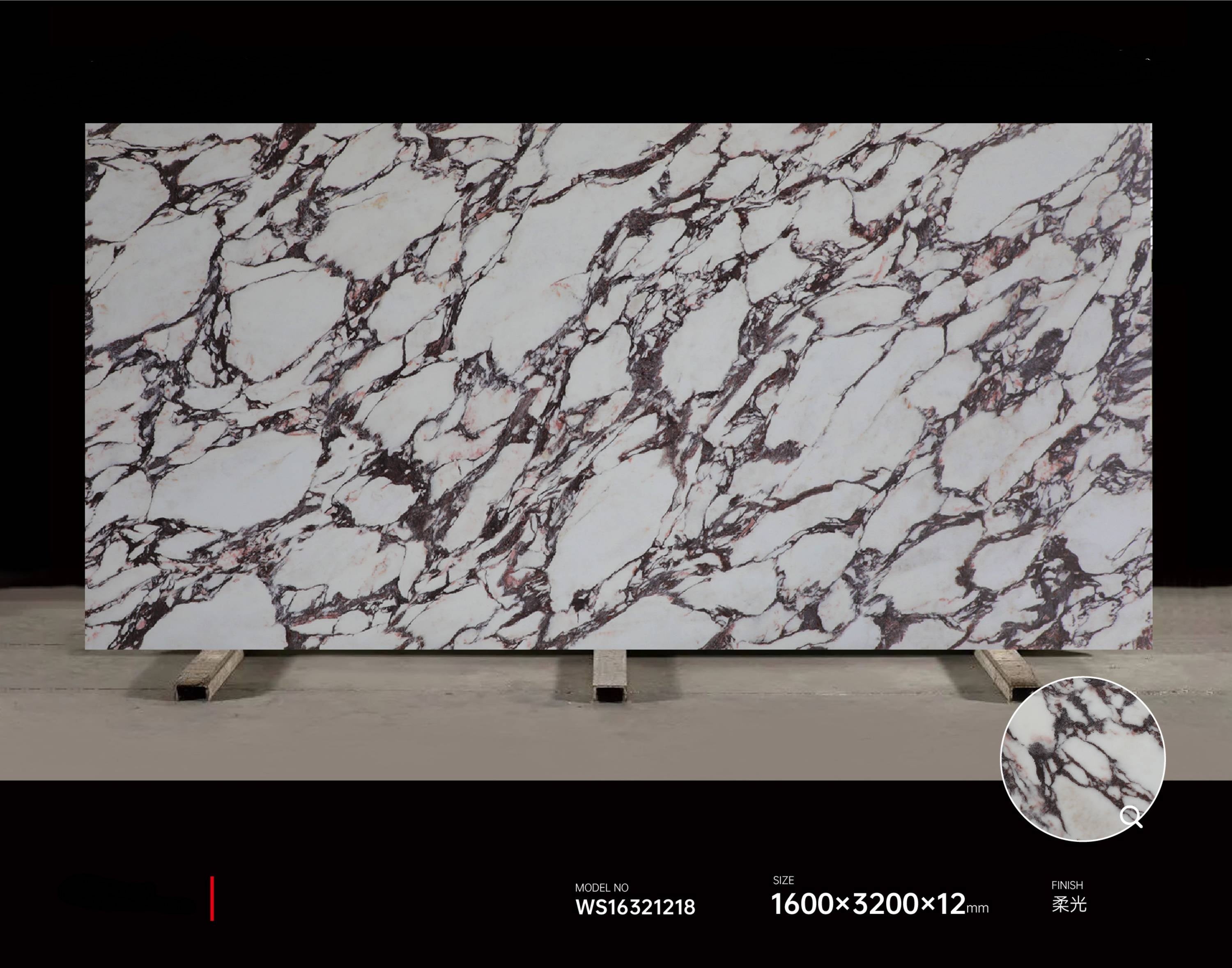 Đá nung kết Calacatta Viola Hiện đại Sang trọng