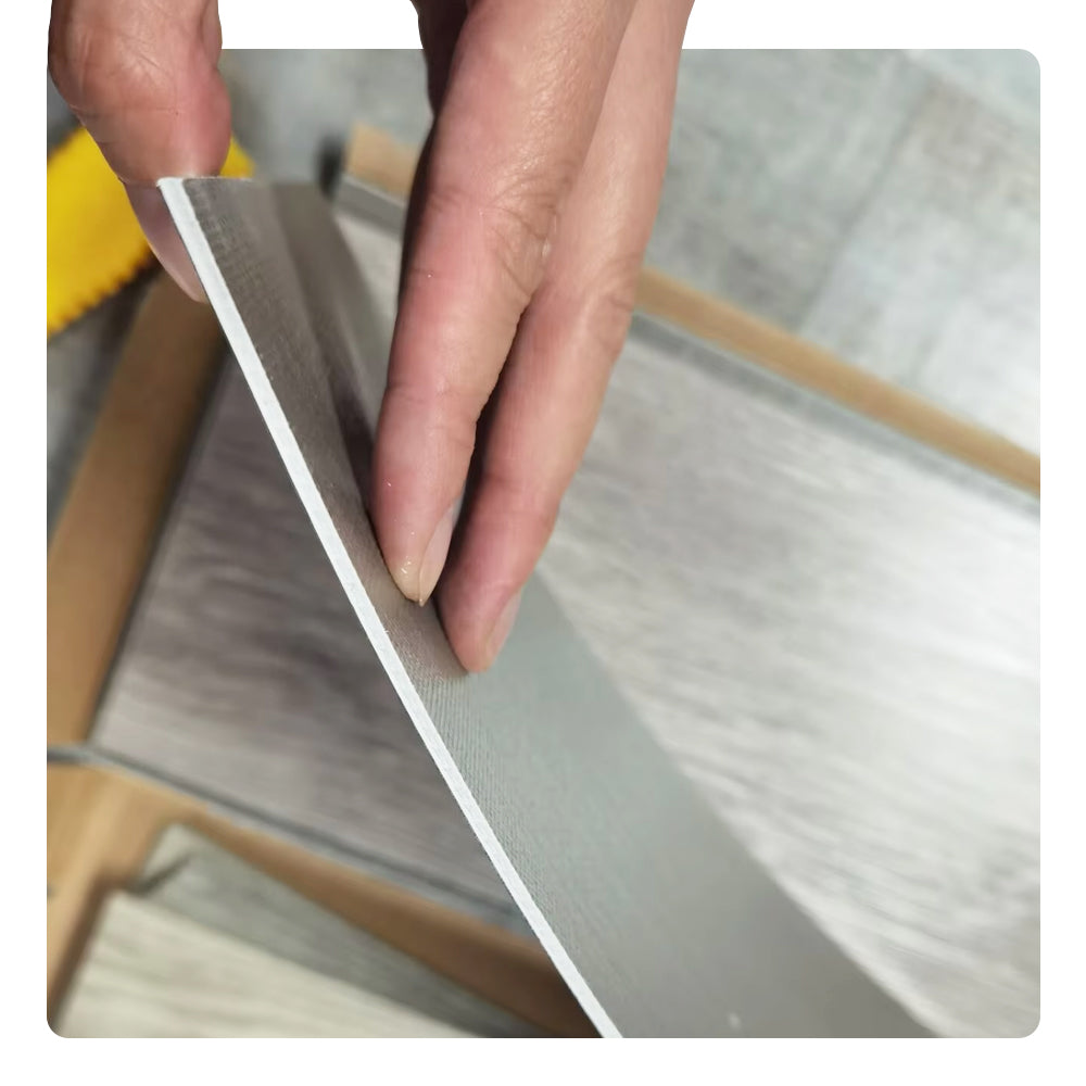 DBDMC Sàn nhựa Vinyl PVC lát khô dạng tấm dán keo chống thấm nước tùy chỉnh từ nhà máy Trung Quốc