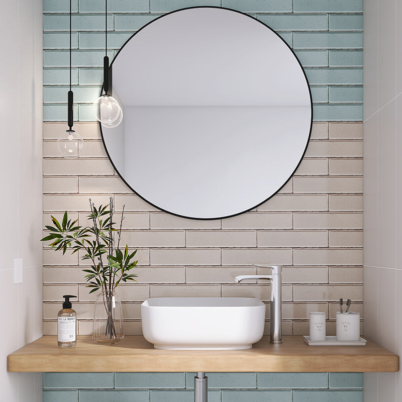 Gạch thẻ sứ tráng men hình chữ nhật 75x300mm ốp tường phòng tắm và bếp