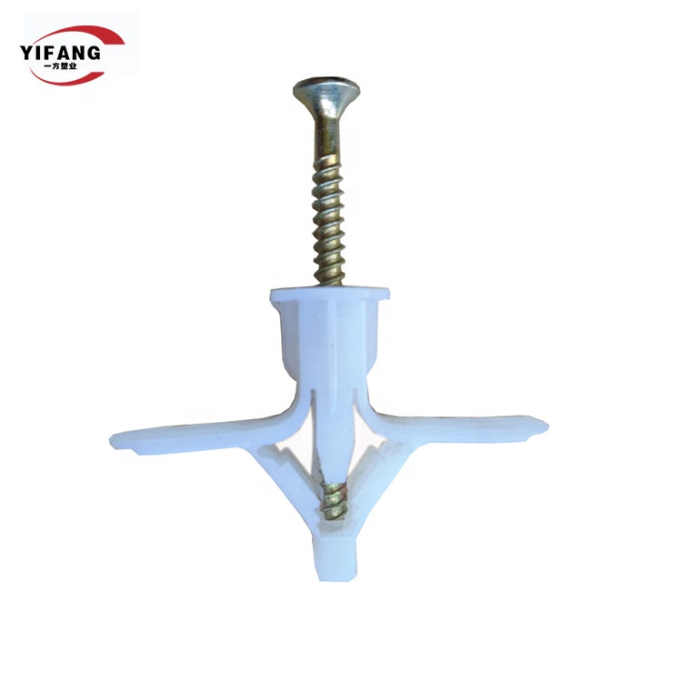 Bu lông nở nhựa/Nhà cung cấp bu lông cánh bướm bán trực tiếp bu lông thạch cao nylon
