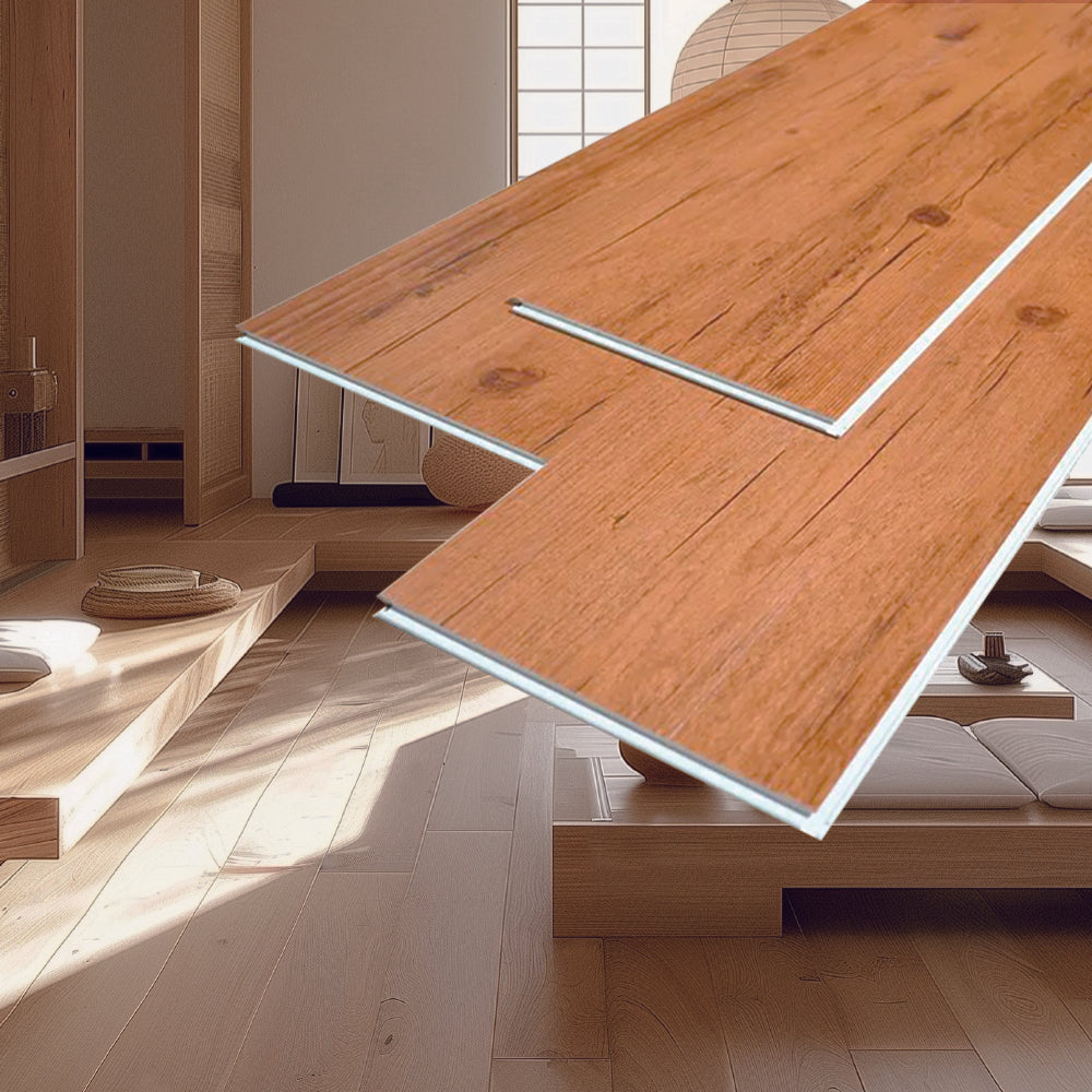 Demax Piso Sàn nhựa SPC nội thất hèm khóa vân gỗ Nhà sản xuất Trung Quốc