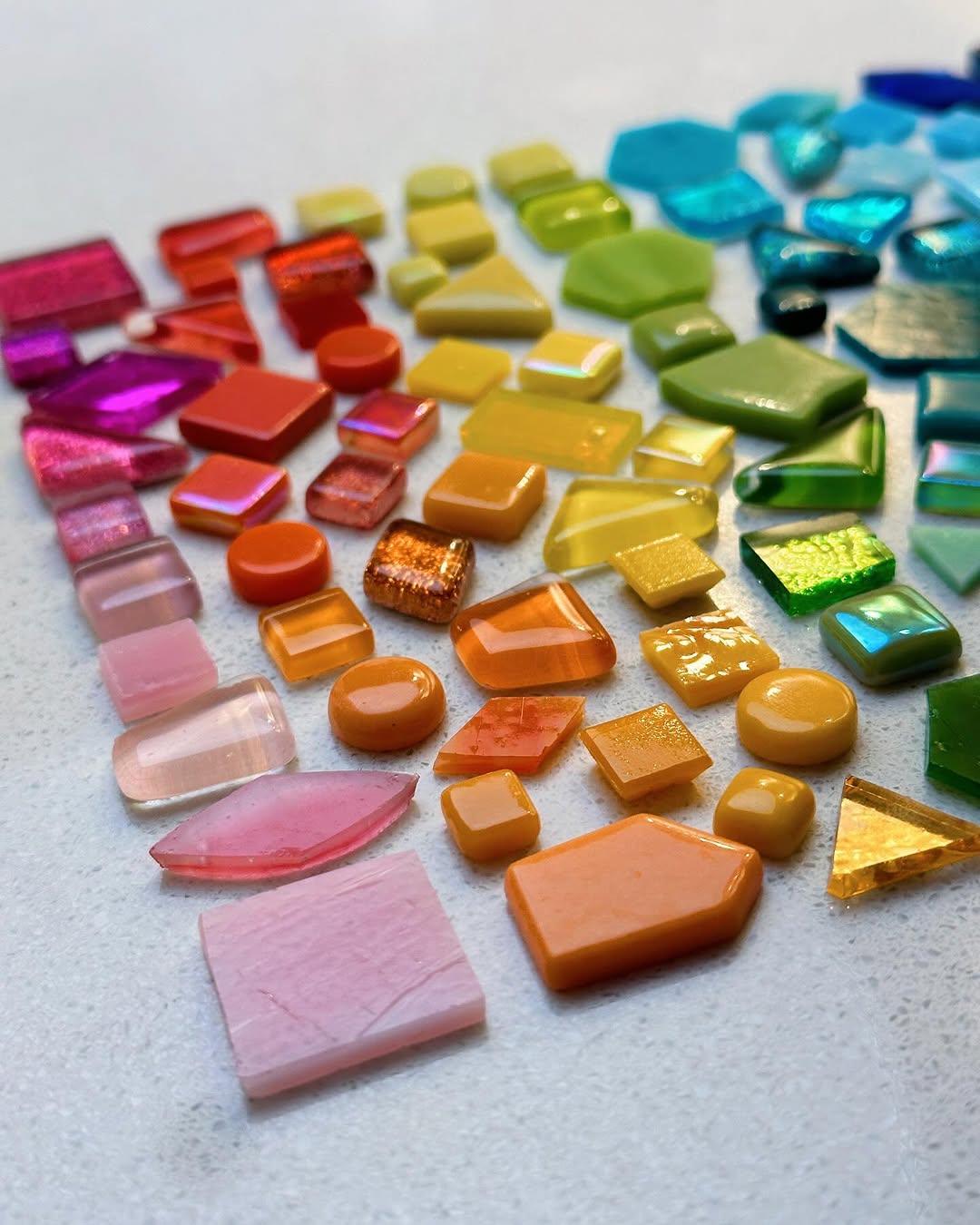 Hạt Mosaic Rời Cao cấp Thủy tinh/Gốm sứ Phong cách Thiết kế Hiện đại Dùng cho Khách sạn, Nghệ thuật & Thủ công Tự làm