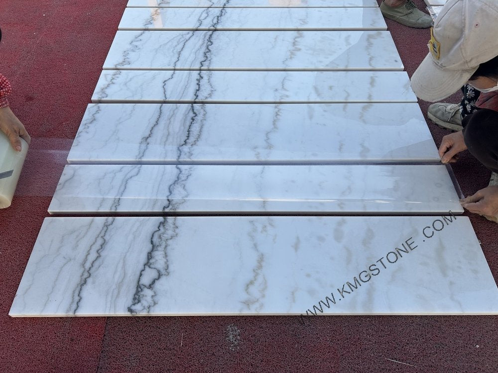 Gạch đá lát sàn cẩm thạch trắng tự nhiên Trung Quốc chất lượng cao cấp
