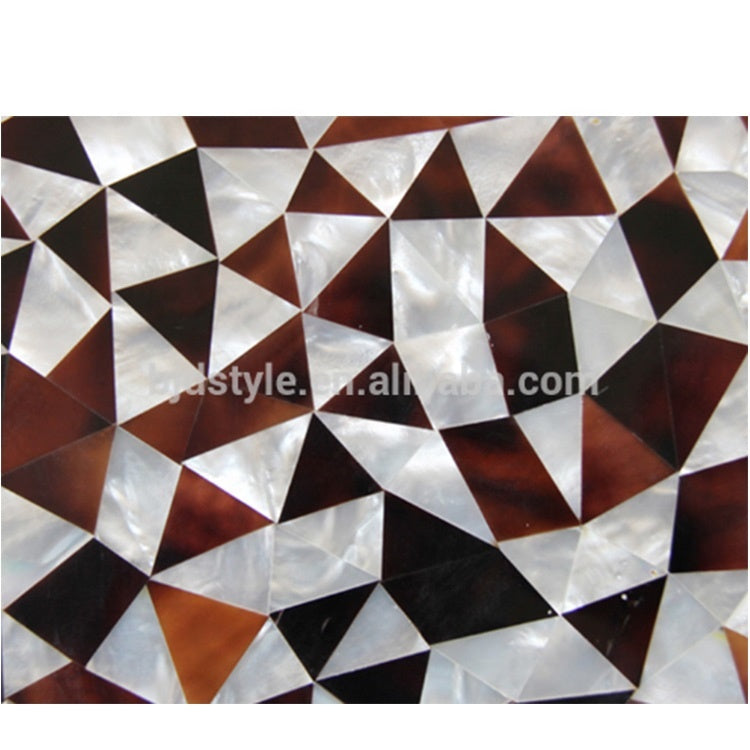 Tấm Gạch Mosaic Vỏ Ốc Xà Cừ Thiết Kế Mới