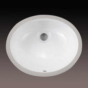 White Cupc Bathroom Vanity Single Bowl Undermount Ceramic Sink for Countertop