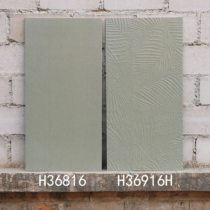 Gạch ốp tường sứ vân gạch kỹ thuật số bóng, đỏ thuần, 30x60cm, bề mặt trơn, dùng cho nhà bếp và phòng tắm