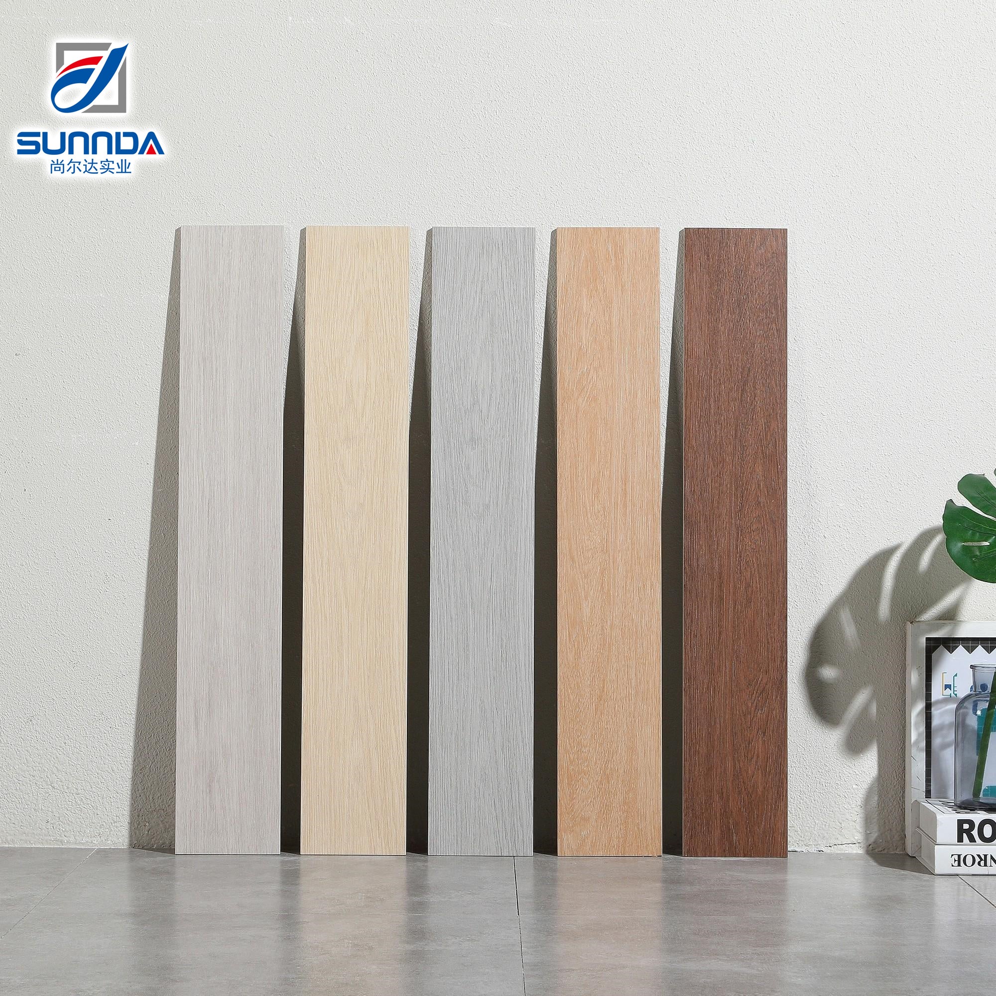 Gạch Sứ Vân Gỗ Ốp Tường Sàn Nội Ngoại Thất Phong Cách Tự Nhiên Cho Biệt Thự, Phòng Tắm