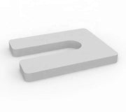 Miếng đệm nhựa 3/8&#39;&#39; hình móng ngựa kết cấu miếng đệm gạch hình chữ U đóng gói cửa sổ miếng đệm hình móng ngựa