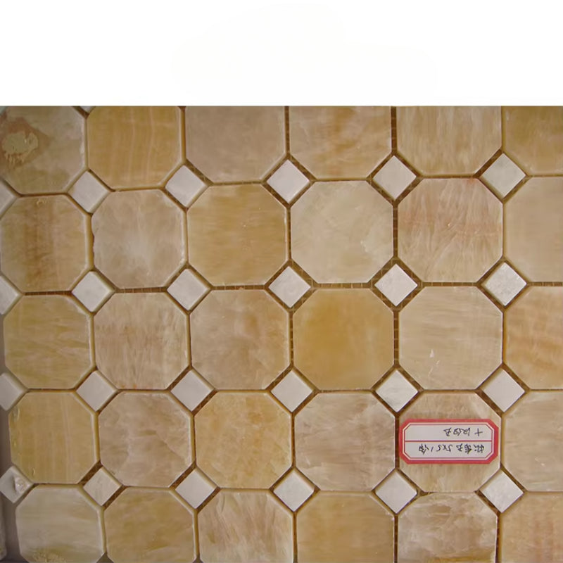 Mosaic Đá Rỉ Sét Ốp Tường Ngoại Thất Lát Sàn Đá Văn Hóa Xếp Chồng Mosaic Đá Phiến Rỉ Sét