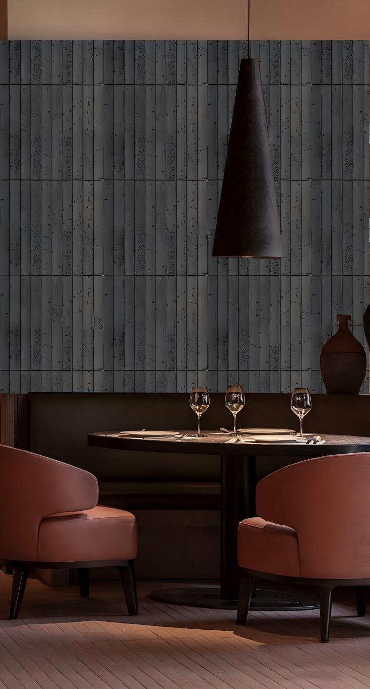 Gạch ốp tường Mosaic đá cẩm thạch Bianco Carrara xẻ rãnh, bề mặt bóng, dành cho tấm ốp cửa biệt thự mài mờ và khu vực tắm, bảo hành 1 năm, bút chì tùy chỉnh.