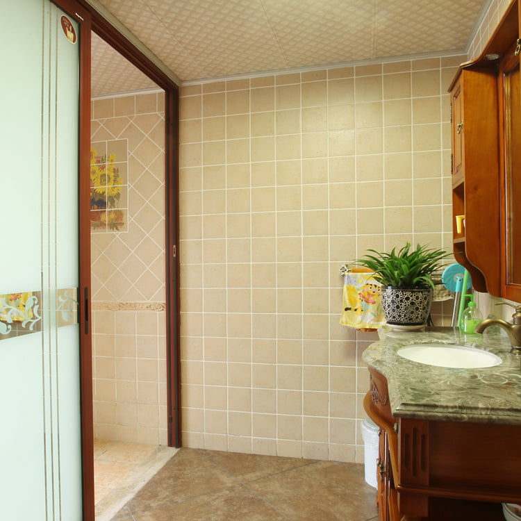 Gạch ceramic men mờ mộc mạc phong cách cổ điển cổ kính lát ban công 152mm*152mm, bán chạy, sẵn sàng giao hàng.