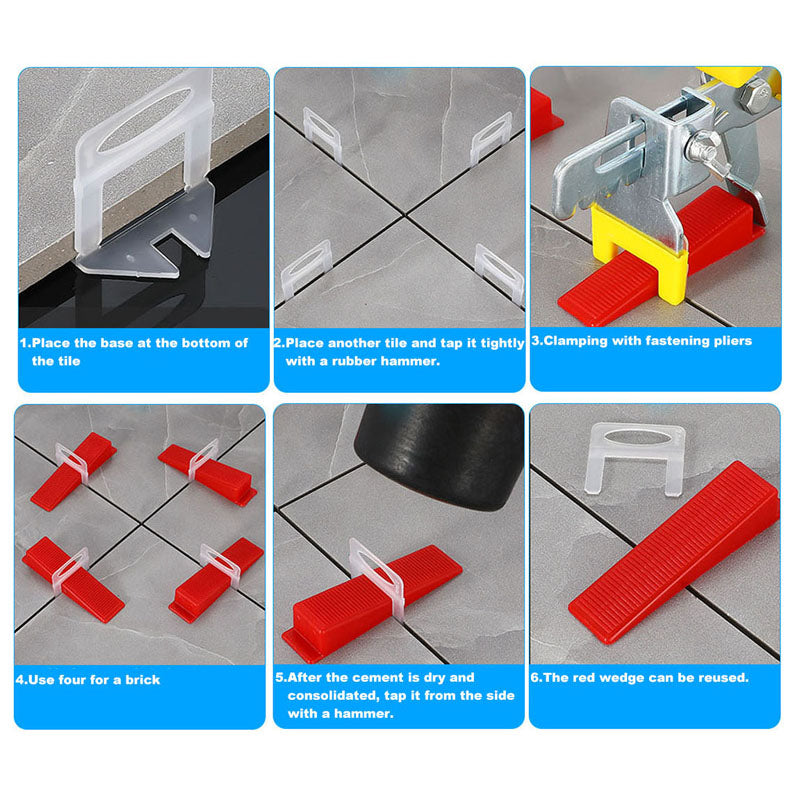 Kẹp Gạch PVC Có Thể Tái Sử Dụng Thiết Kế Công Nghiệp Bán Chạy